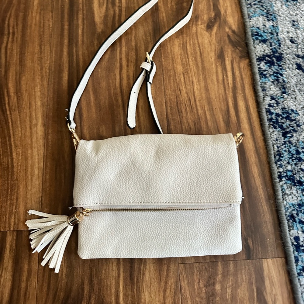 Beige Crossbody Bag